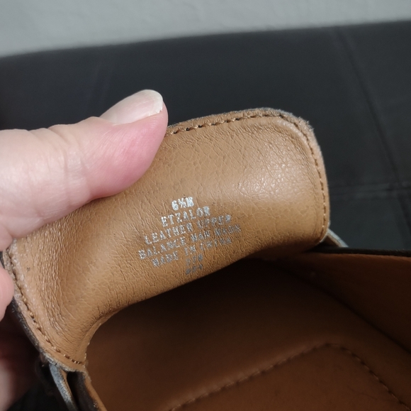 Earth Zalor Round Toe Lug Sole Casual Slip-on Leather Loafers Women's - Picture 9 of 11